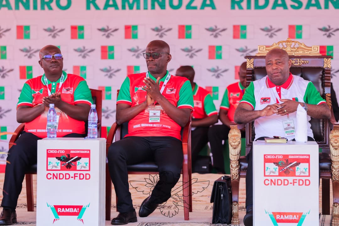 Le Congrès extraordinaire du CNDD-FDD reconduit Révérien Ndikuriyo et Cyriaque Nshimirimana