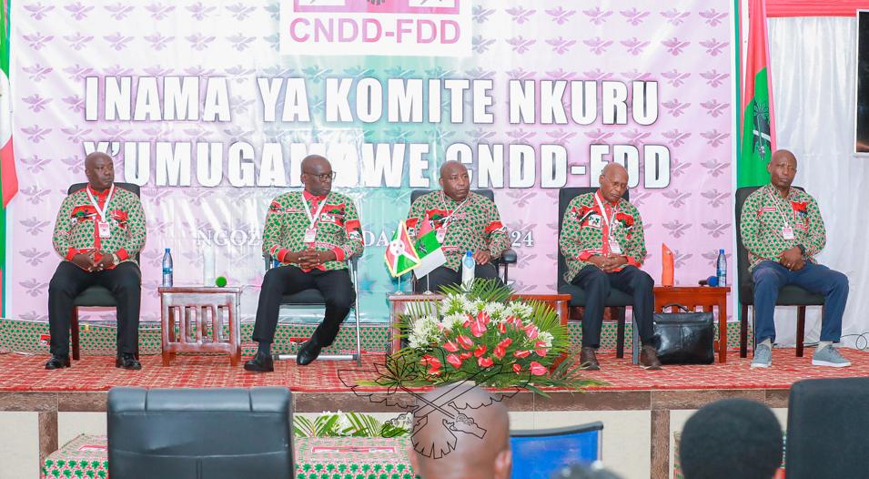 Le parti CNDD-FDD juge positif le bilan des réalisations du gouvernement du Burundi