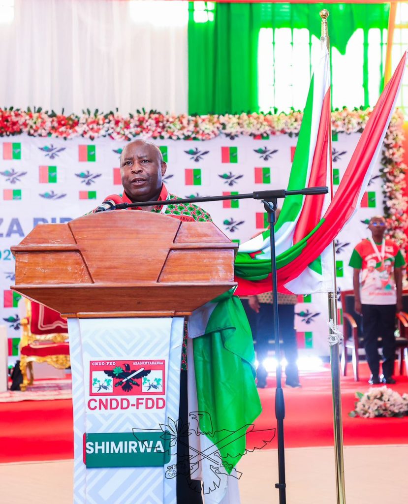 IJAMBO NYENICUBAHIRO Evariste NDAYISHIMIYE YASHIKIRIJE KU WA 26 NDAMUKIZA 2026 INYUMA YO KWEMEZWA N’IKORANIRO KAMINUZA RY’UMUGAMBWE CNDD-FDD NGO AZOSERUKIRE UWO MUGAMBWE MU MATORA Y’UMUKURU W’IGIHUGU YO MU 2027.   